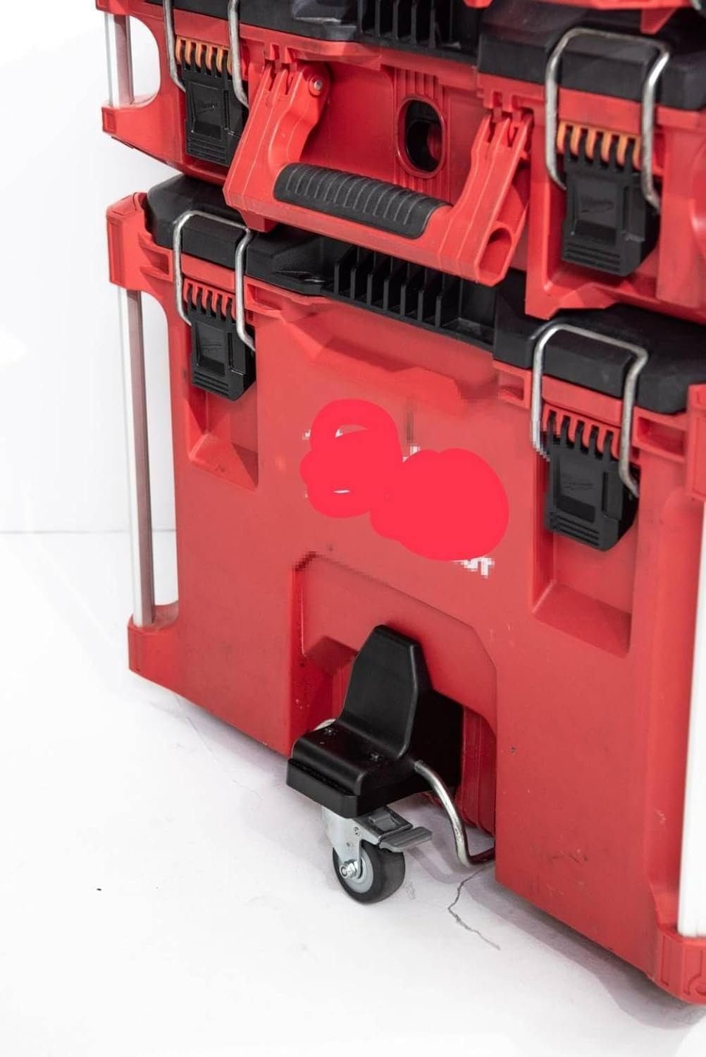 Casters Wheels for Milwaukee 48-22-8426 Tool Box, black