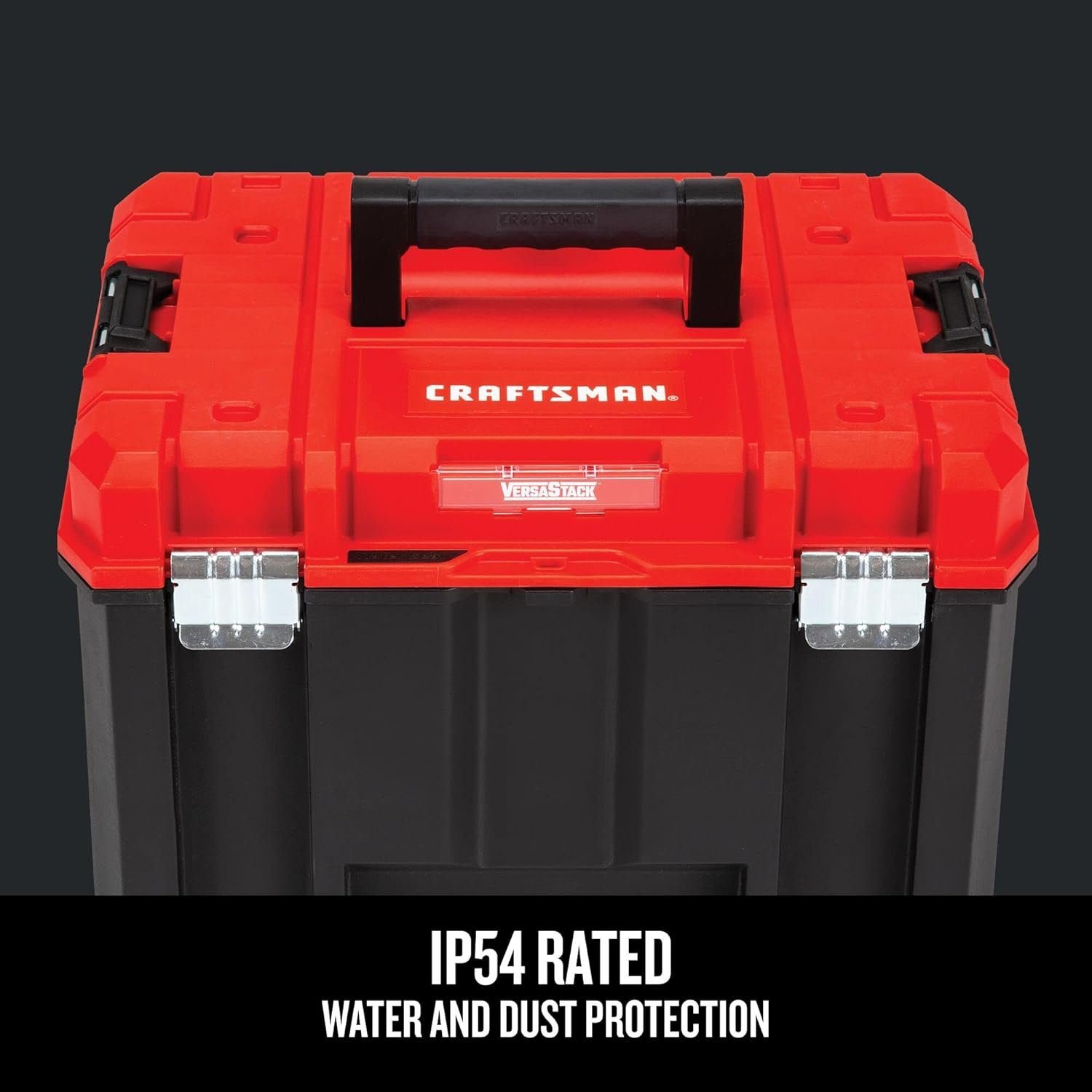 CRAFTSMAN VERSASTACK Deep Tool Box, Lockable, 17-in. (CMST17825) CRAFTSMAN VERSASTACK Deep Tool Box, Lockable, 17-in. (CMST17825)