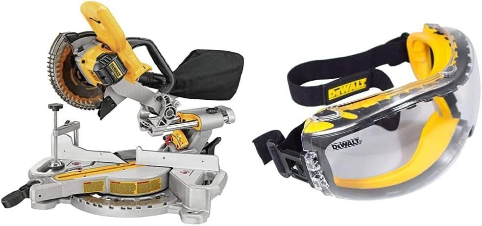DEWALT 20V MAX 7-1/4-Inch Miter Saw, Tool Only, Cordless (DCS361B) DEWALT 20V MAX 7-1/4-Inch Miter Saw, Tool Only, Cordless (DCS361B)
