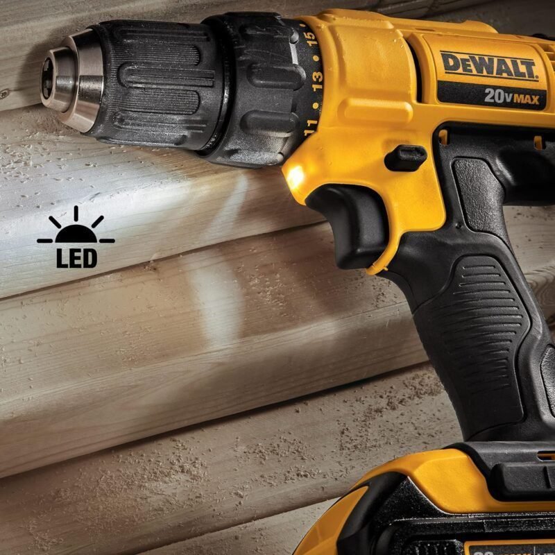 DEWALT 20V MAX Cordless Drill and Impact Driver, Power Tool Combo Kit with 2 Batteries and Charger, Yellow/Black (DCK240C2) DEWALT 20V MAX Cordless Drill and Impact Driver, Power Tool Combo Kit with 2 Batteries and Charger, Yellow/Black (DCK240C2)