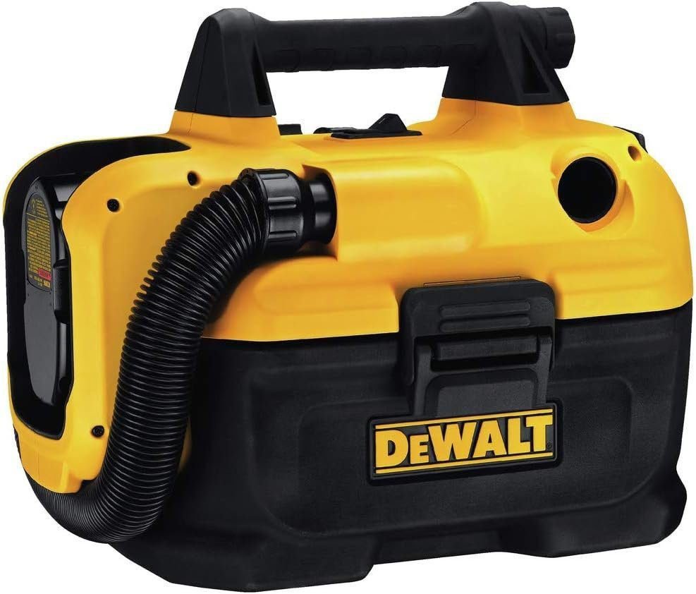 DEWALT 20V MAX Cordless Wet-Dry Vacuum, Tool Only (DCV580H),Black, Yellow, 17.10 Inch x 12.80 Inch x 12.30 Inch