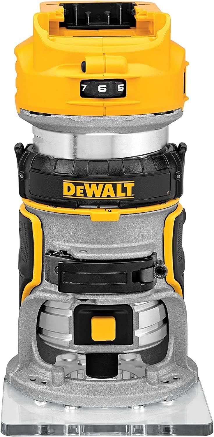 DEWALT 20V Max XR Cordless Router, Brushless, Tool Only (DCW600B) DEWALT 20V Max XR Cordless Router, Brushless, Tool Only (DCW600B)