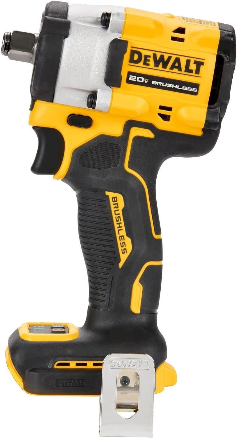 DEWALT ATOMIC 20V MAX* 1/2 in. Cordless Impact Wrench with Hog Ring Anvil (Tool Only) (DCF921B) DEWALT ATOMIC 20V MAX* 1/2 in. Cordless Impact Wrench with Hog Ring Anvil (Tool Only) (DCF921B)