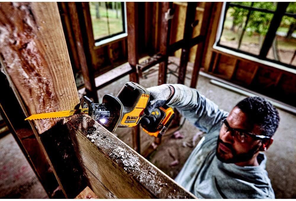 DEWALT ATOMIC 20V MAX* Reciprocating Saw, One-Handed, Cordless, Tool Only (DCS369B) DEWALT ATOMIC 20V MAX* Reciprocating Saw, One-Handed, Cordless, Tool Only (DCS369B)