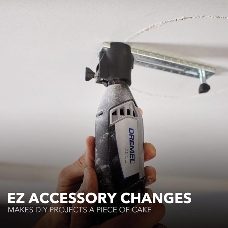 Dremel 4000-2/30 Variable Speed Rotary Tool Kit - Engraver, Polisher, and Sander- Perfect for Cutting, Detail Sanding, Engraving, Wood Carving, and Polishing- 2 Attachments  30 Accessories