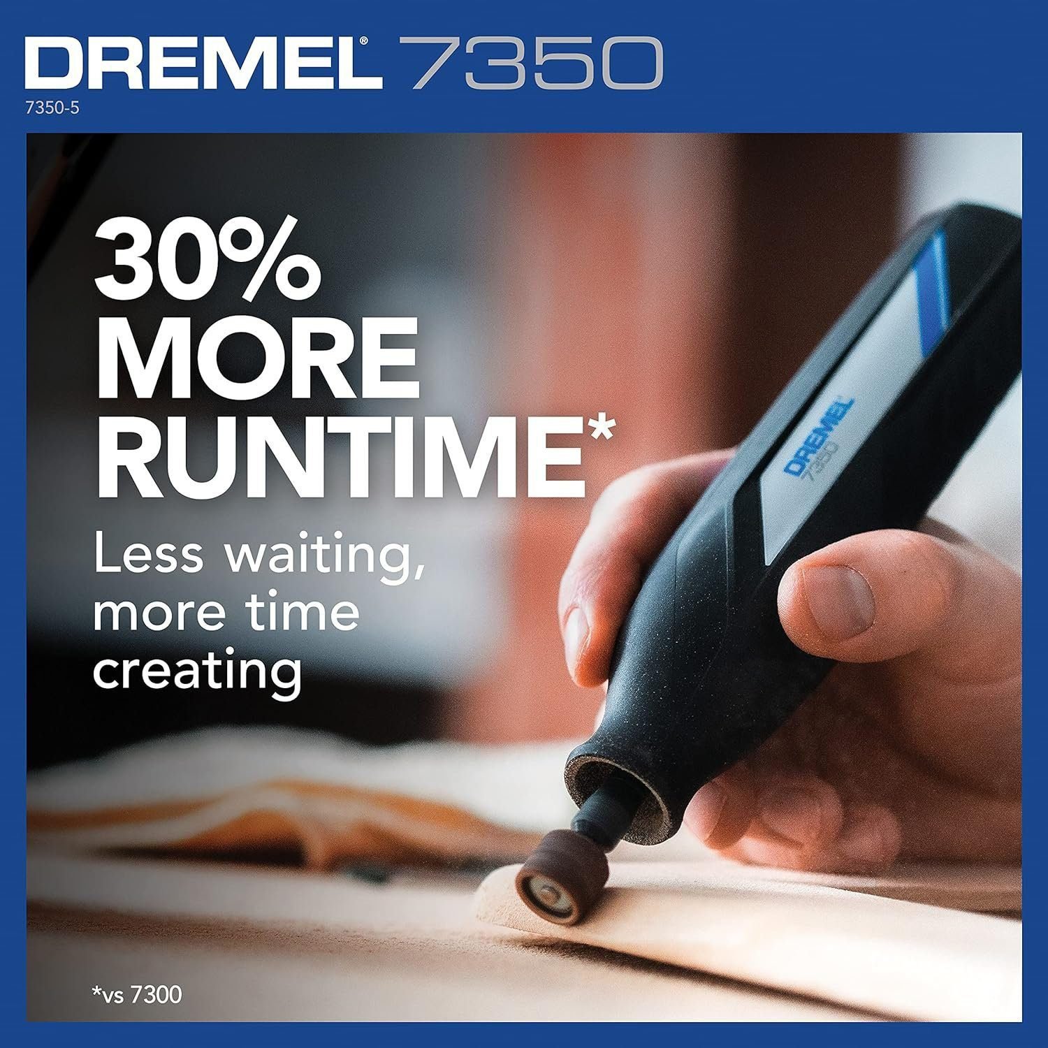 Dremel 7350-5 Cordless Rotary Tool Kit, Includes 4V Li-ion Battery and 5 Rotary Tool Accessories - Ideal for Light DIY Projects and Precision Work Dremel 7350-5 Cordless Rotary Tool Kit, Includes 4V Li-ion Battery and 5 Rotary Tool Accessories - Ideal for Light DIY Projects and Precision Work