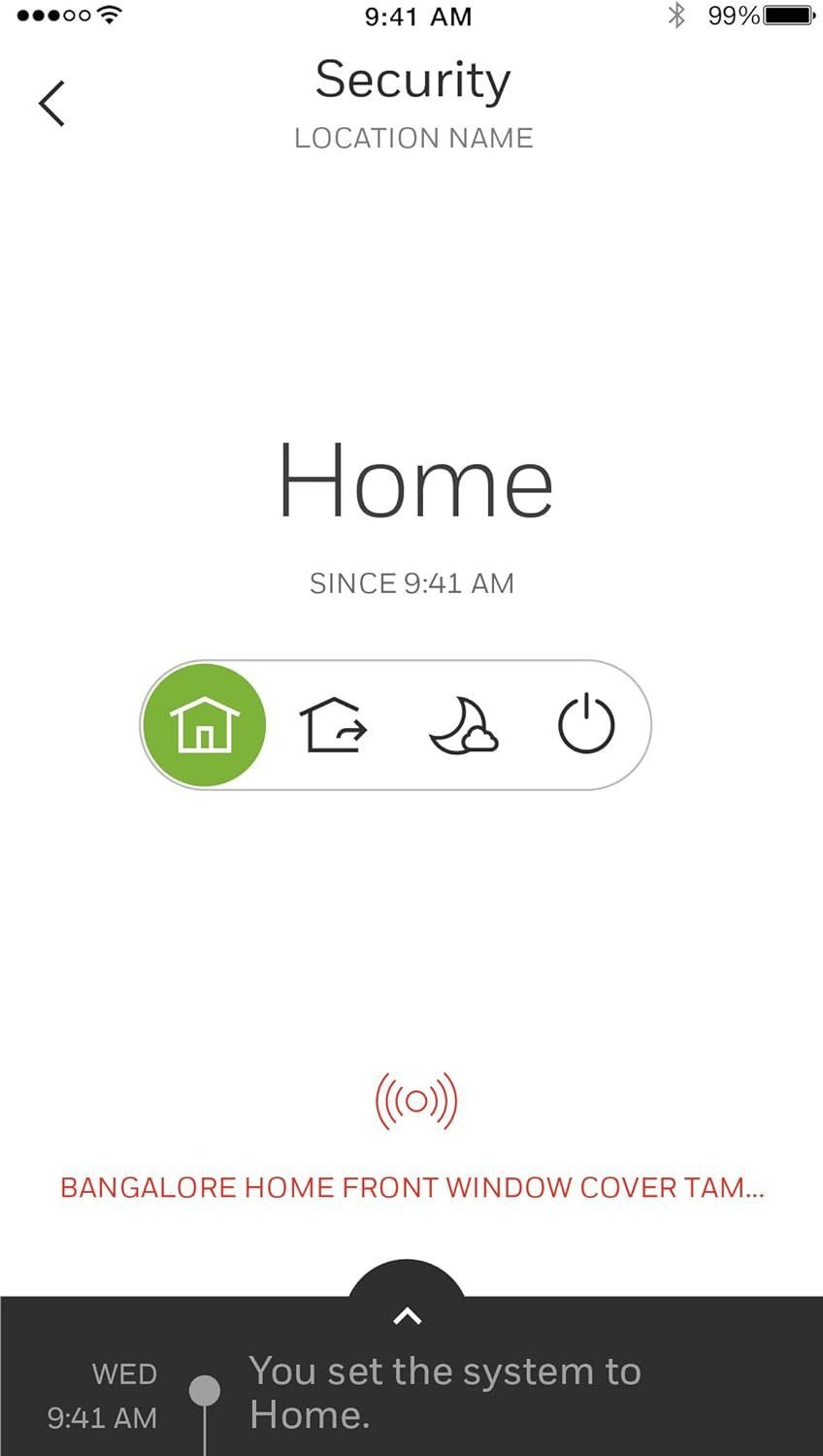 Honeywell Home RCHS5200WF Smart Home Security Base Station