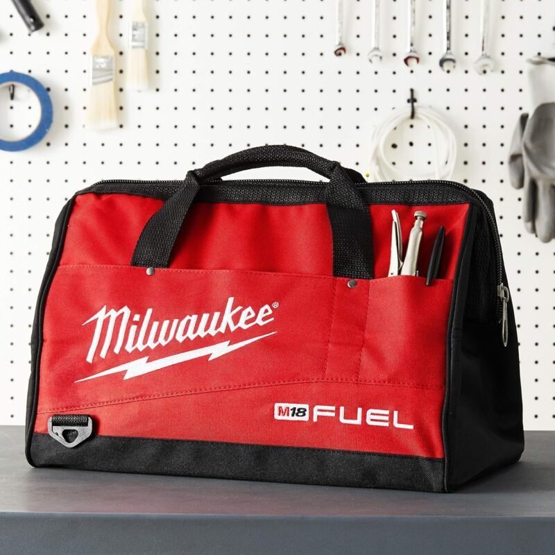 Milwaukee 902033036 23x12x12 Canvas Tool Bag W/Strap