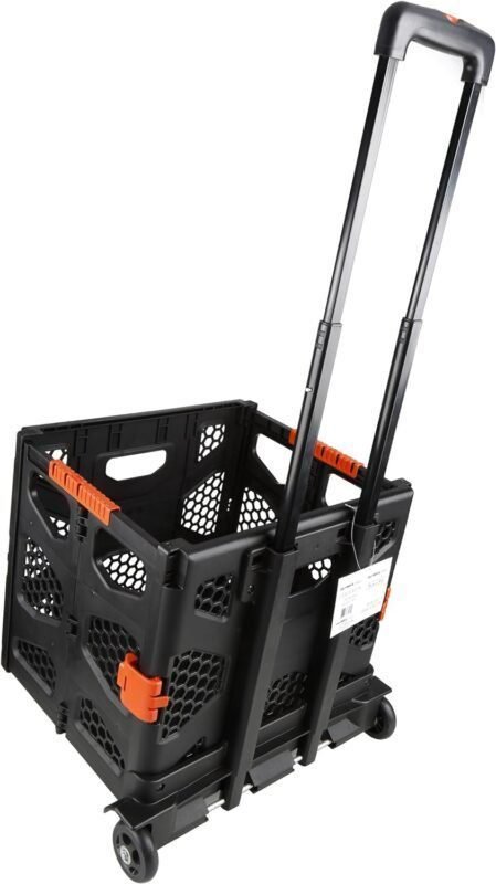 Olympia Tools 85-010 Grand Pack-N-Roll Portable Tools Carrier with Telescopic Handle, 80 Lb. Load Capacity, Black Olympia Tools 85-010 Grand Pack-N-Roll Portable Tools Carrier with Telescopic Handle, 80 Lb. Load Capacity, Black