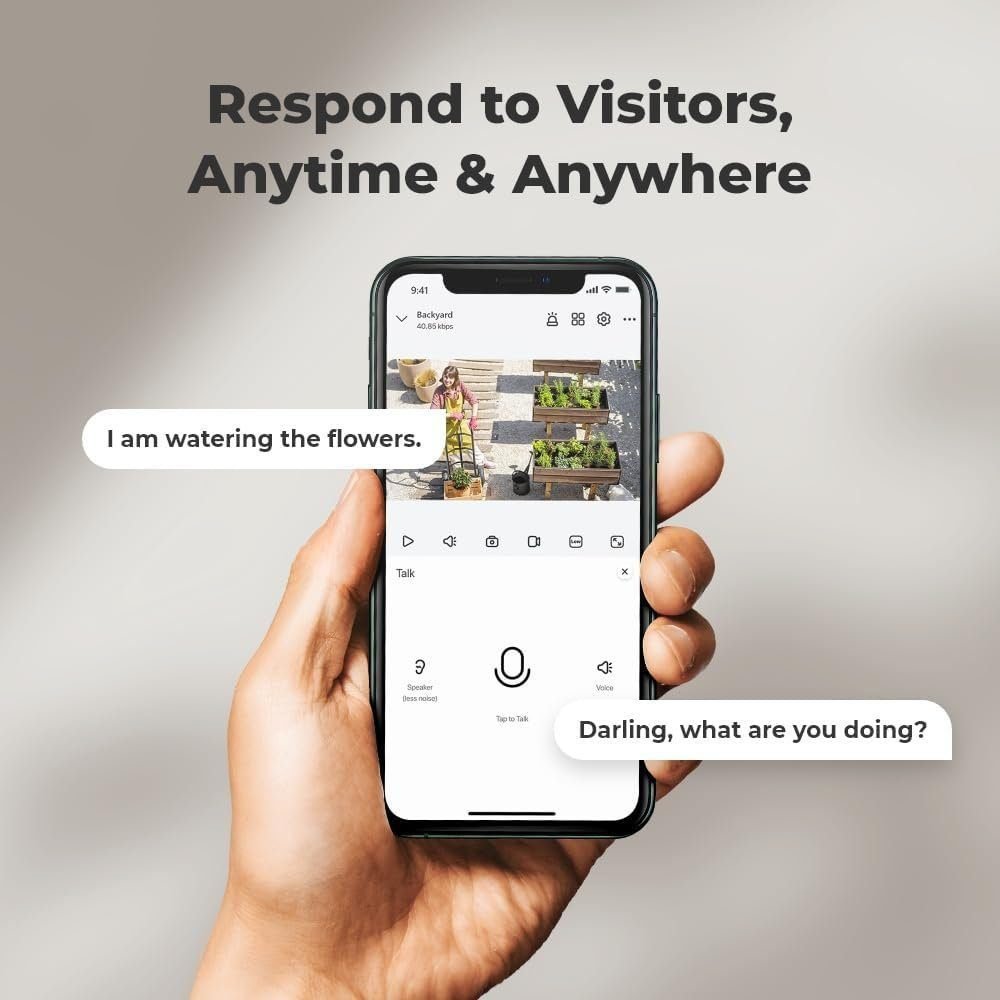 REOLINK Security Camera Wireless Outdoor, Pan Tilt Solar Powered with 5MP Night Vision, 2.4/5 GHz Wi-Fi, 2-Way Talk, Works with Alexa/Google Assistant for Home Surveillance, Argus PT + Solar Panel