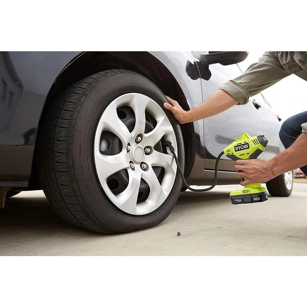 RYOBI P737 18-Volt ONE+ Portable Cordless Power Inflator for Tires (Battery Not Included, Power Tool Only)