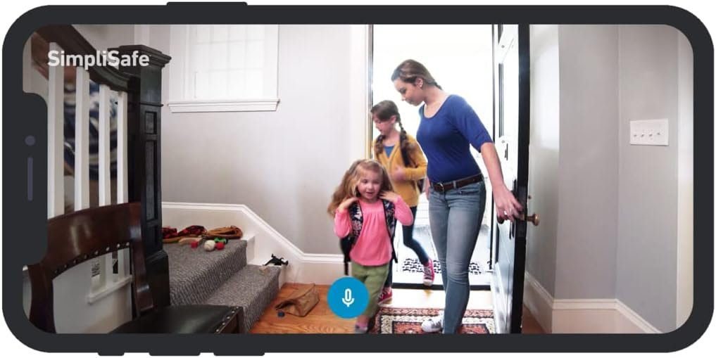 SimpliSafe SimpliCam 1080p Wired Indoor Home Security Camera with Built-in Privacy Shutter - Compatible with Gen 3 Home security system SimpliSafe SimpliCam 1080p Wired Indoor Home Security Camera with Built-in Privacy Shutter - Compatible with Gen 3 Home security system