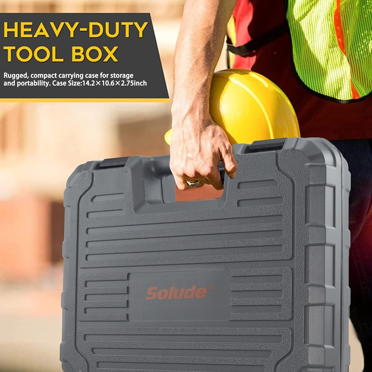 SOLUDE 182-Piece Home Repair Tool Set,Basic Tool Kit for Men Women Homeowner Starter,Household Tool Set for First Apartment,Home Maintenance  DIY Project