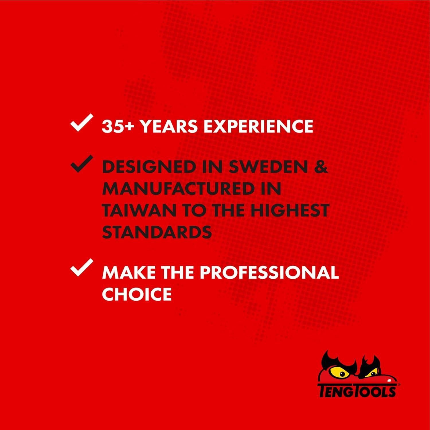 Teng Tools 32MM 3/4 Inch Drive 6 Point Metric Shallow Chrome Molybdenum Impact Socket | Mechanic Tool | Hand Tool - 940532-C