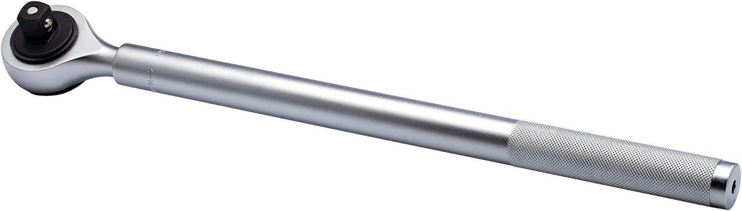 Teng Tools 3/4 Inch Drive 72 Teeth Heavy Duty Reversible Telescoping Extendable Ratchet (21-33 Inch) - M340072E, Silver