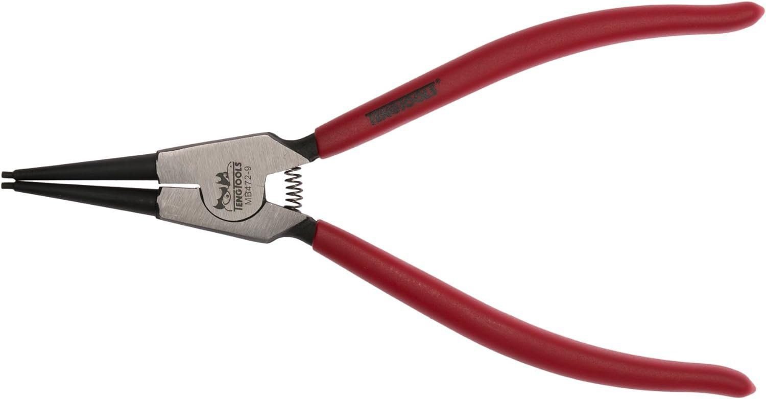 Teng Tools 7 Inch Vinyl Grip Straight/Outer Type Snap Ring/Circlip Pliers - MB472-7 Teng Tools 7 Inch Vinyl Grip Straight/Outer Type Snap Ring/Circlip Pliers - MB472-7