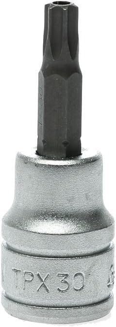 Teng Tools TPX30 3/8 Inch Drive Tamper Proof Torx TPX Chrome Vanadium Socket | Mechanic Tool | Hand Tool - M381230-C