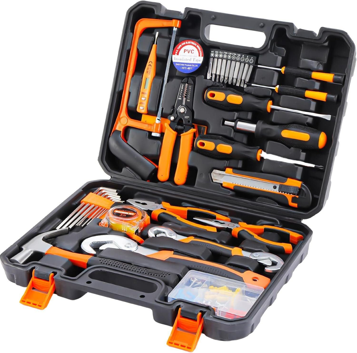 Tool Kit - 84 Pieces Professional Home Tool Set Ideal for Household Repair DIY Crafts (45 Types of Sets)